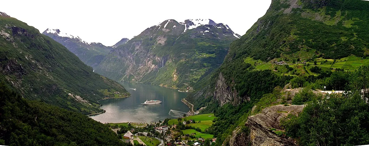Le Geirangerfjord en Norvège