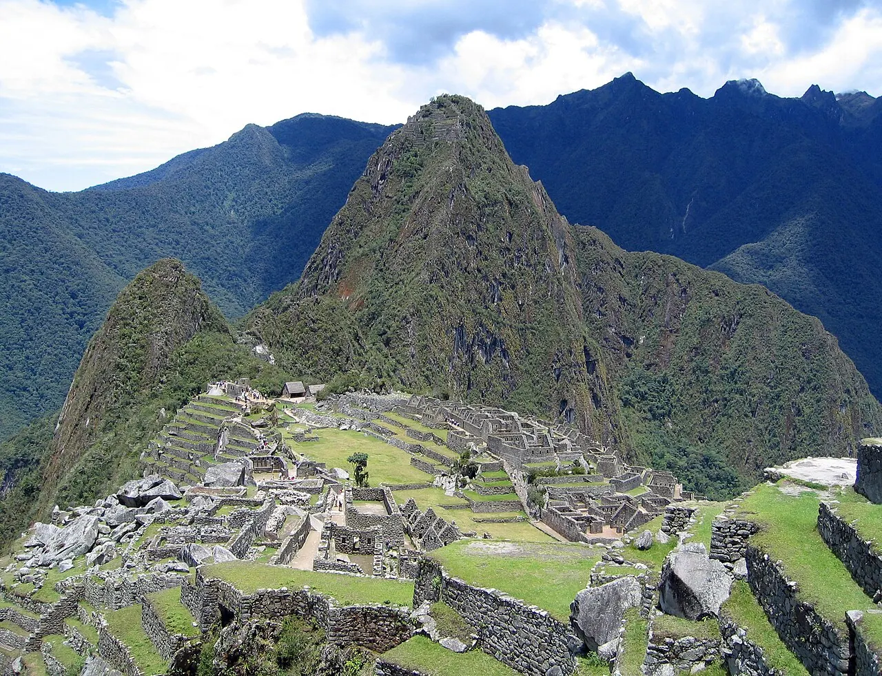 Le site de Machu Picchu dans les Andes péruviennes